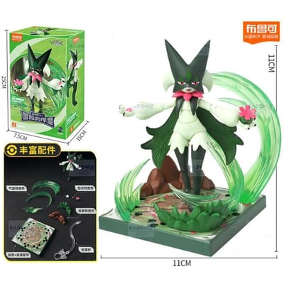 BLOKEES Originele POKEMON Ceruledge Charizard Snorlax Scyther Lucario Greninja Meowscarada Bouwstenen Actiefiguur Speelgoed Cadeau