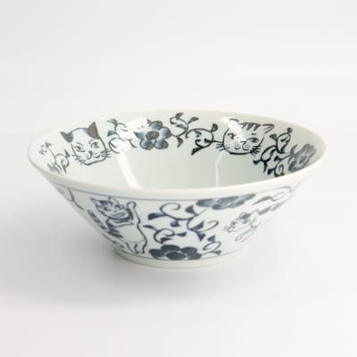 Tokyo Design Studio - Neko Maruke Kattenkom - 1100 ml - 20,5 x 7,5 cm