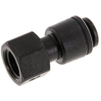 4mm x G1/8'' POM Insteekfitting Binnendraad NBR [2 Stuks]