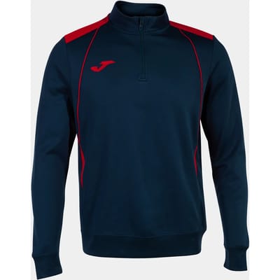 Joma Championship Vii Half Rits Sweatshirt Blauw 11-12 Years Jongens