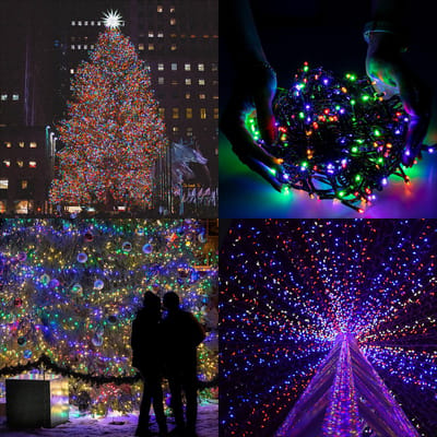 Springos Kerstboomverlichting | Met 500 LED Lampjes | 30 M | Multicolor