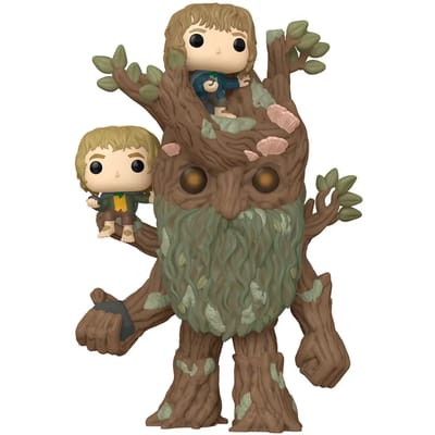 Pop Movies Super: The Lord of the Rings - Treebeard with Merry & Pippin Funko Pop #1579