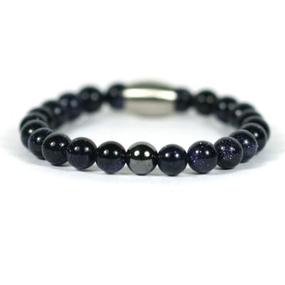 IbizaMen KIDS - Jongens - armband - blue goldmine