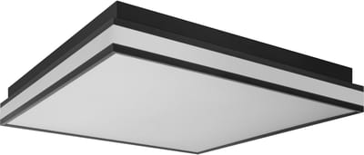 OSRAM SMART+ Matter Magnet LED Plafondlamp Zwart 450x450mm, 42W, 2500lm, TW 3000-6500K, WiFi, Alexa