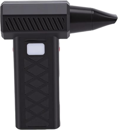 Elektrische Luchtstofzuiger - Bladblazer Stofverwijderaar - Snel Reinigen - 300.000 RPM Ventilator - 14 x 7.2 cm - Zwart