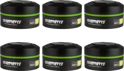 Gummy Styling Hairwax Matt Finish 6 stuks