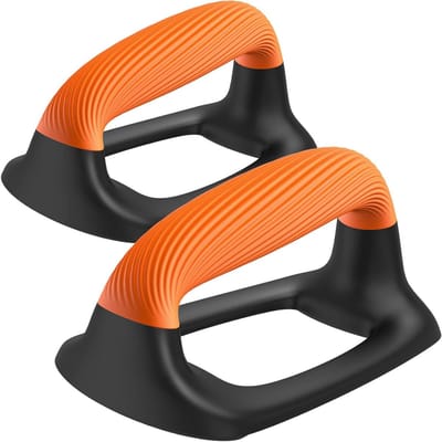 Dikke zachte handgrepen voor push-ups, stabiele en antislip basis, ideaal voor krachttraining op de vloer en spieropbouw