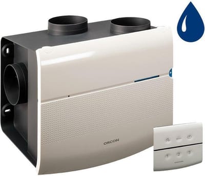 Orcon MVS 15RHBP 520m³/h + vochtsensor + RFT bediening - perilex stekker
