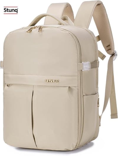 Laptoprugzak voor 15,6 inch met handbagageformaat - Lichtgewicht en waterafstotend