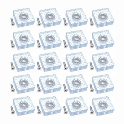 Non-slip Silent Rubber Chair Leg Pads 30mm - Durable Floor Protectors