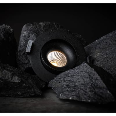 The Light Group SLC OnePro LED downlight zwart 3.000 K