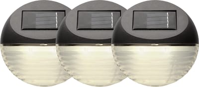Best Season LED solar wandlampen Fency 3 stuks
