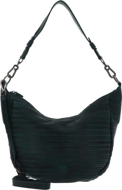 FREDsBRUDER Leren Schoudertas Flowow Shoulderbag Emerald Groen