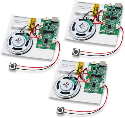 USB Geluidsmodule - Spraakopname Module - Doe-het-zelf Projecten - 8MB Geheugen - 3 stuks - Niet gespecificeerd