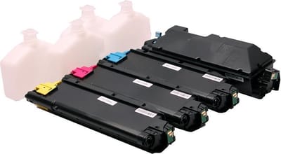 Set 4x ABC huismerk toner geschikt voor Kyocera TK-5270 voor Ecosys M6230 M6230cidn M6630 M6630cidn P6230 P6230cdn M 6230 M 6230cidn M 6630cidn P 6230 P 6230cdn TK5270 TK-5270K TK-5270C TK-5270M TK-5270Y