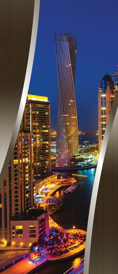 View Dubai City Skyline Photo Wallcovering