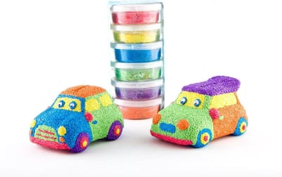 Auto knutselpakket foam clay metallic kleuren spaarpot witte terracotta klei bekleden handwerk persoonlijk uniek populair cadeau