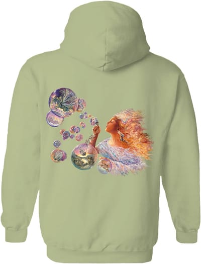 Bubble Flower The Coloured House Hoodie S