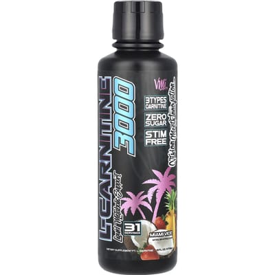 VMI Sports, L-Carnitine 3000, Miami Vice, 16 fl oz (473ml)