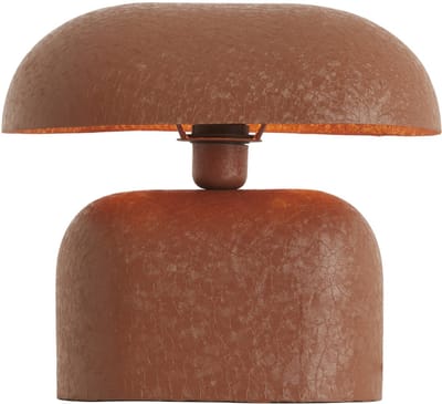 Tafellamp - oranje - Todd - metaal - nachtkastlamp - E27 - 1897490 - Light & Living