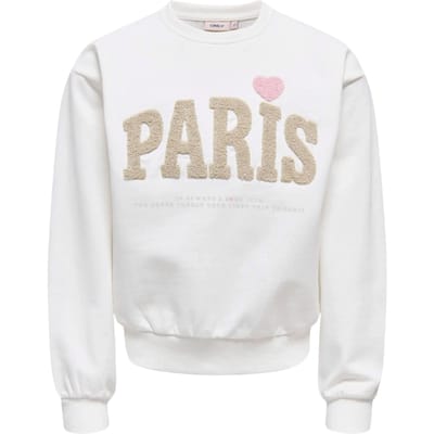 ONLY - KOGNAOMIE LS BOXY O-NECK PRINTED SWT Dames Trui