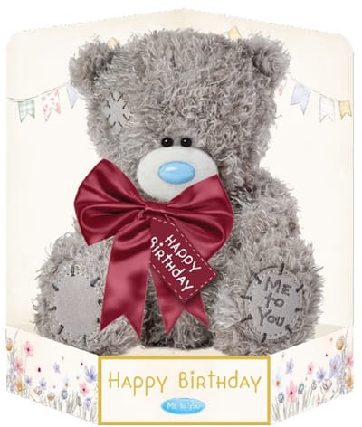 Me to You Knuffel Beer M7 16 cm Happy Birthday Strik
