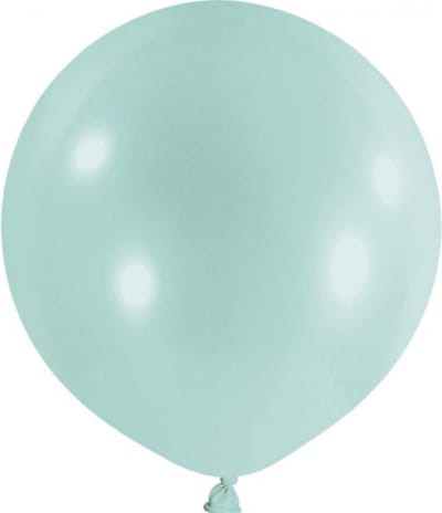 Mega ballon Pastel Mint - 1m
