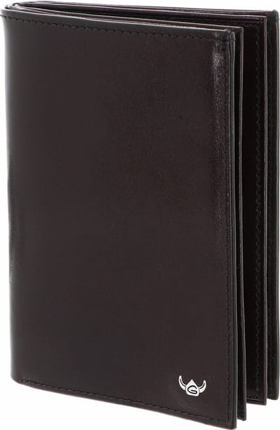 Golden Head Leren identiteitskaarthoesje Colorado RFID Protect Ausweisetui mit Scheinfach 4476 Bordeaux wijnrood