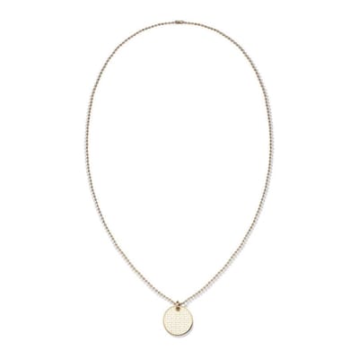 Tommy Hilfiger Collier TJ2700802 - 60 cm - Staal - Goudkleurig