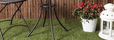 Kunstgras Rol - Decoratief Gras - Tuin Decoratie - Realistisch Effect - 1x20 Meter - Groen Tinten