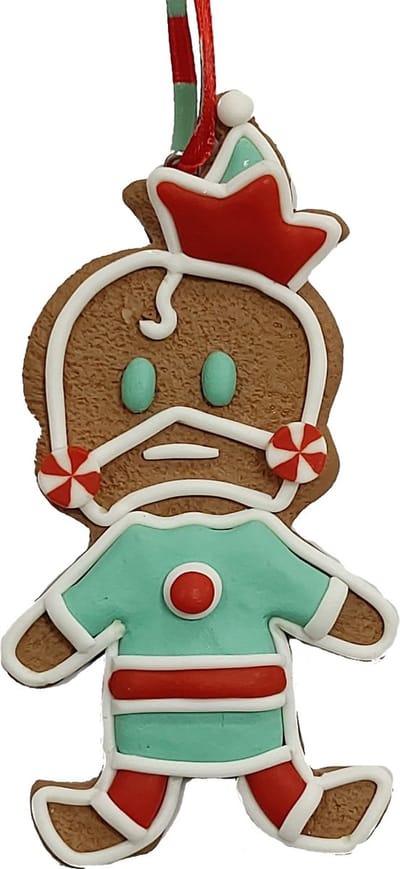 Ornament disney Gingerbread Donald h9 cm