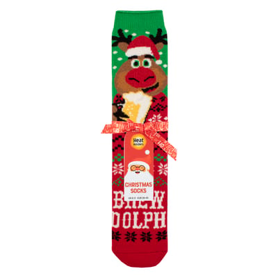 Mannen Thermo Lite Kerst Novelty Sokken voor de Winter