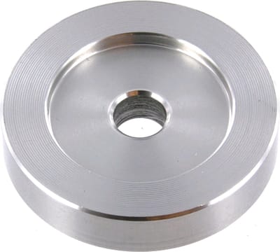 45 RPM adapter aluminum