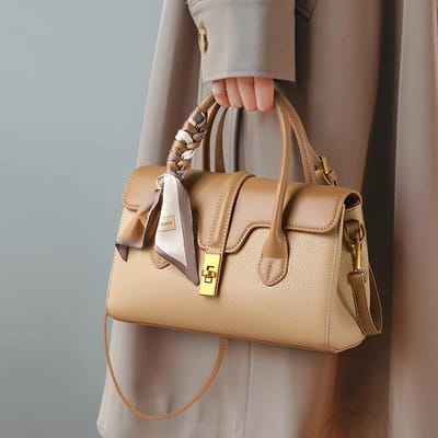 Nieuwe Stijl Mode Crossbody Tas voor Dames Tas Één Schouder High-end Gevoel van Grootmoeder Tas brown