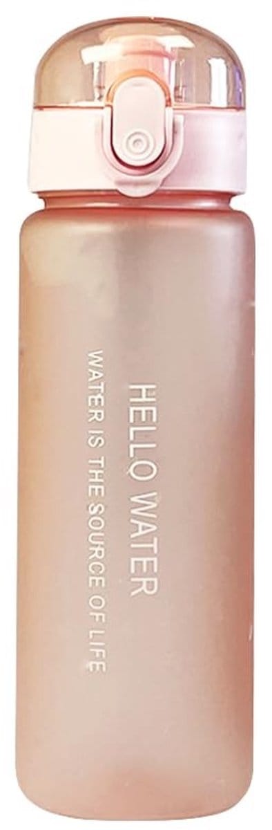 Dailygoods- Sportwaterfles 780 ml - Lekvrij - Fitness-waterbeker - Outdoorwaterfles - Drinkfles Kinderen - Eenvoudig te reinigen - Stabiele basis