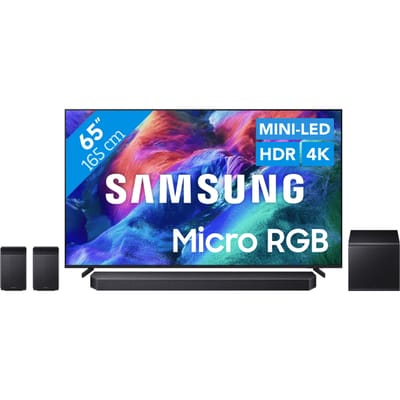 Samsung Micro RGB 65" R95H (2026) + Samsung HW-Q930H (2026)