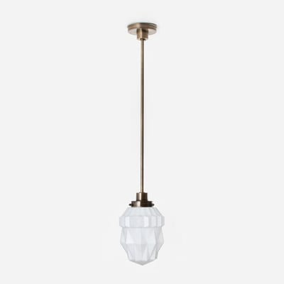 Hanglamp Theatre 20's Brons - Art Deco Trade