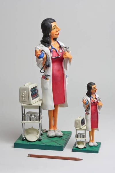 Forchino: Mevrouw de Dokter/Madame Doctor/Madame Docteur/Die Dokterin