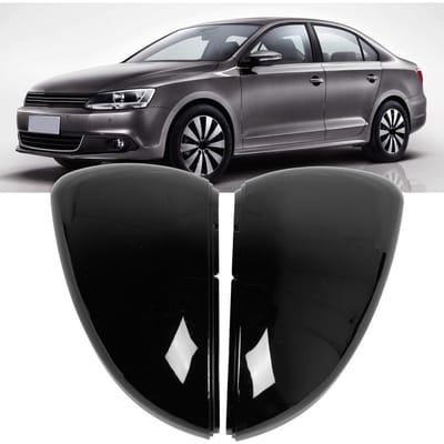Coque de rétroviseur noir brillant pour VW Golf MK7 2014+ gray