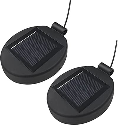 Solar Bloemenverlichting Top Zonnepaneel Vervanging voor Tuin en Buiten