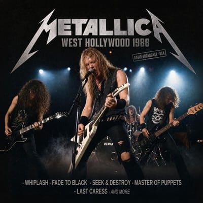 Metallica CD - West Hollywood 1988 - voor Geen - standaard