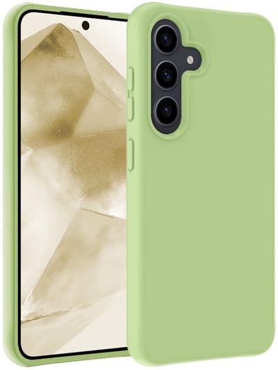 Hoesje - Geschikt voor Samsung Galaxy A56 - Sterk & Shockproof - Hoes Cover - Siliconen Case - Telefoonhoesjes - Groen