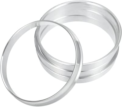 Dailygoods- Hub Centric Ring 74.1mm naar 71.1mm - 4 Stuks - Aluminiumlegering - Trillingsdemping - Perfecte Pasvorm - Precisie Bewerkt - Naafring