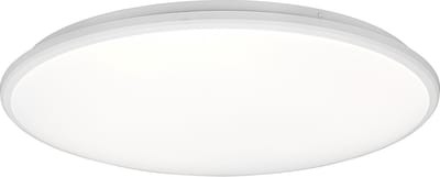Reality - LED Plafondlamp - Plafondverlichting - 34W - Natuurlijk Wit 4000K - Dimbaar - Rond - Wit - Kunststof