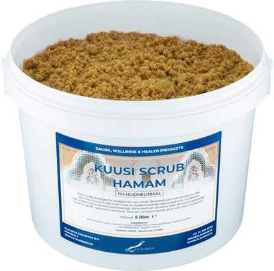 Kuusi Scrub Hamam - 5 liter - Hydraterende Lichaamsscrub