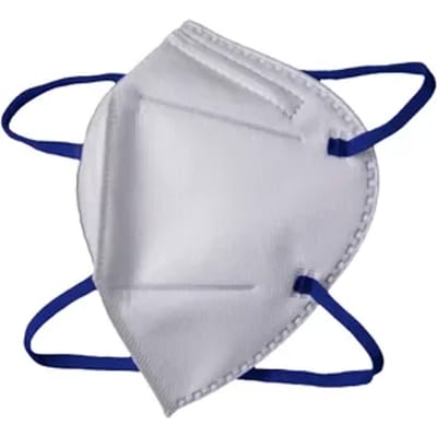 Dexter Filtering Half Mask Ffp2 - Wit En Blauw - Eén Maat - En149:2001 + A1:2009