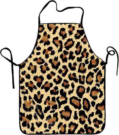 Solidchoice - Waterdichte Keuken Schort met Luipaardprint