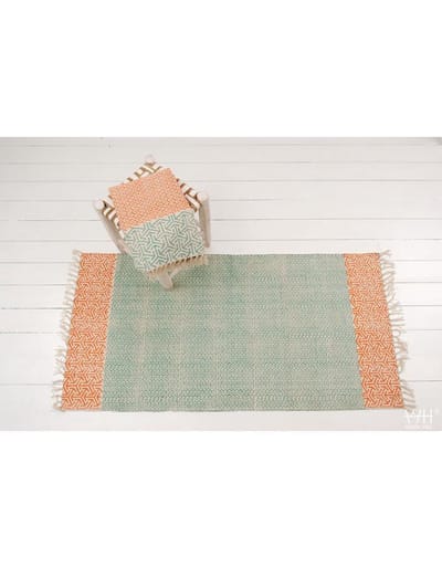tweezijdig tapijt/mat 70x140cm Windy Hill "Olga" 100% katoen