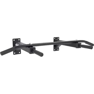 VirtuFit Multifunctionele Optrekstang Pro - Zwart - Wandmontage - Incl. Bevestigingsmateriaal - Belastbaar tot 350 kg - Geschikt voor alle Niveaus - Pull Up Bar - Pull Up Bar Wandmontage - Pull Up Station
