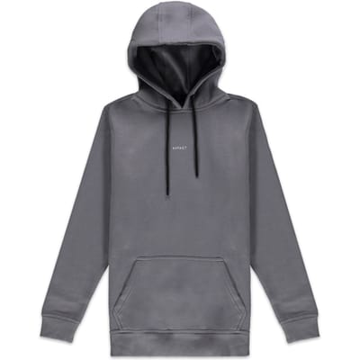 Aspact  Back Logo Hoodie Quick Silver Maat: XXL | Hoodies Outlet | Unisex | Grijs